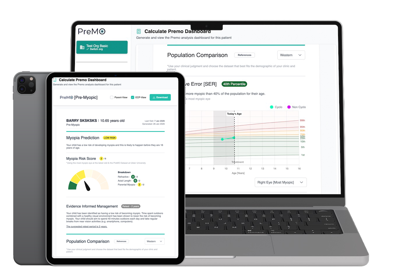 PreMO Dashboard Interface