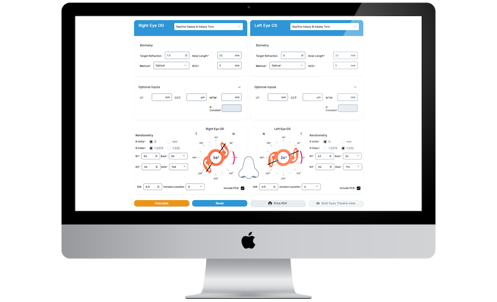 RayTrace Dashboard Interface